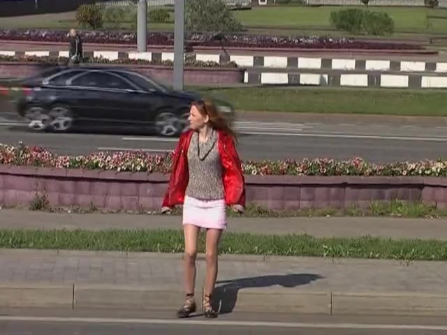 Click to play video Pantyhose piss street