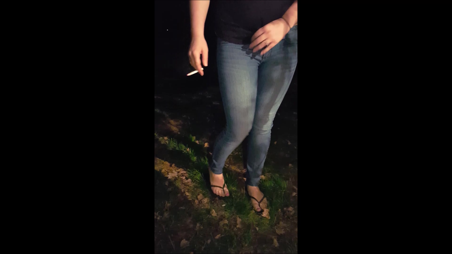 Click to play video Wetting jeans - video 23