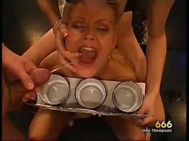 Click to play video Annette Drinks Piss II