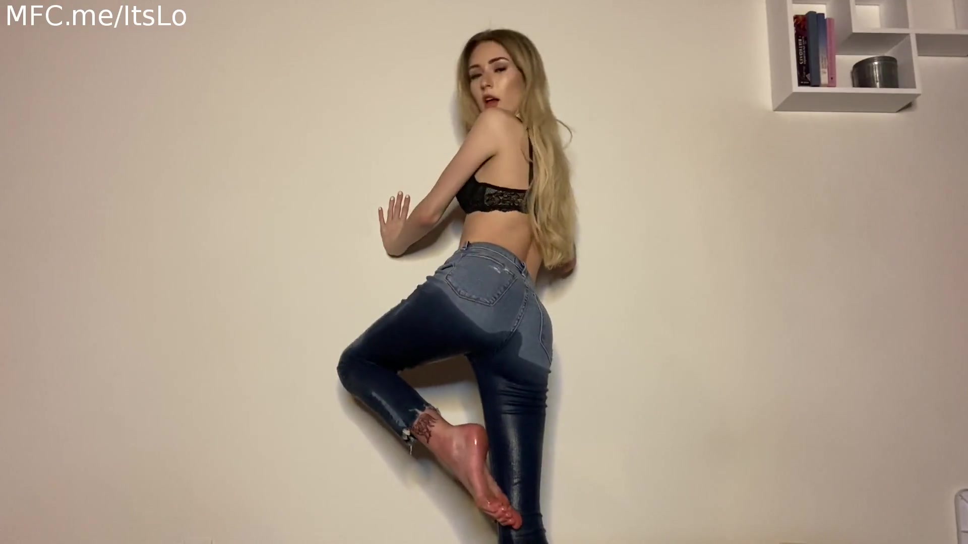 Pissing Her Jeans