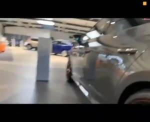 Click to play video Piss in new car