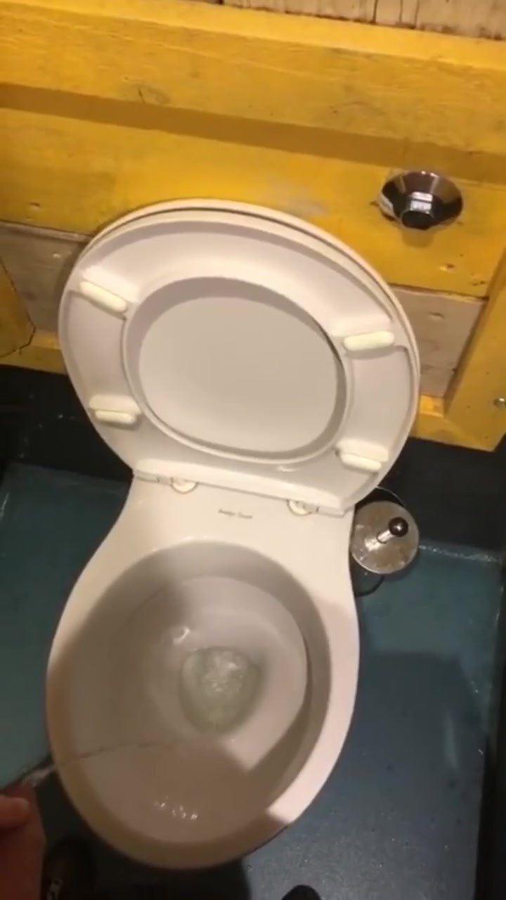 Click to play video MESSY PISS TOILET