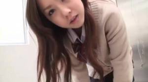 Click to play video Japanese teen makes selfie of her pissing and showing pussy