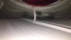 Click to play video Boy pissing in his bed