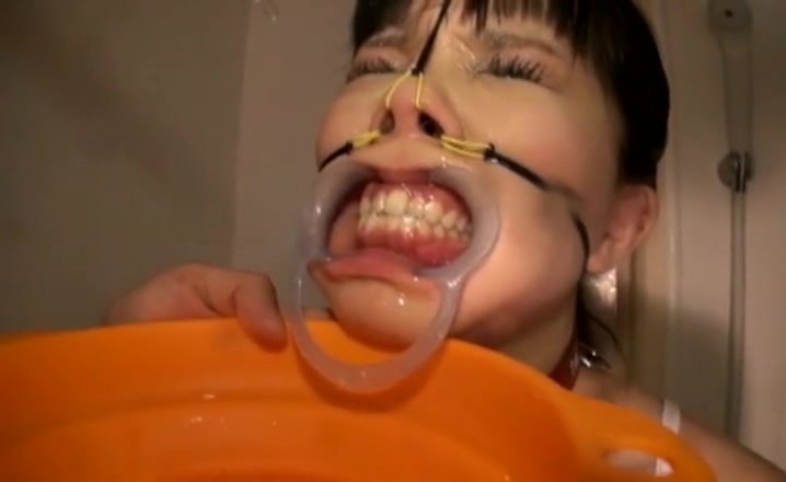 Click to play video Addicted urinal snorting her drug
