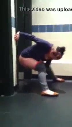 Click to play video She Almost Got Caught Peeing On Starbucks Toilet Floor - hotpeegirls. com