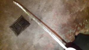 Click to play video Pissing in the basement