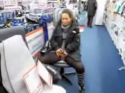 Click to play video Young wife peeing on the floor of the German store - pissing porn at ThisVid tube