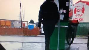 Click to play video Desperate at the pump