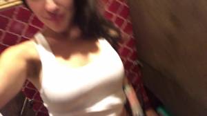 Click to play video Kissa Sins Peeing in a Public Bathroom - Pornhub. com