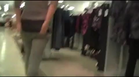 Click to play video Girl pisses her pants clothes shopping