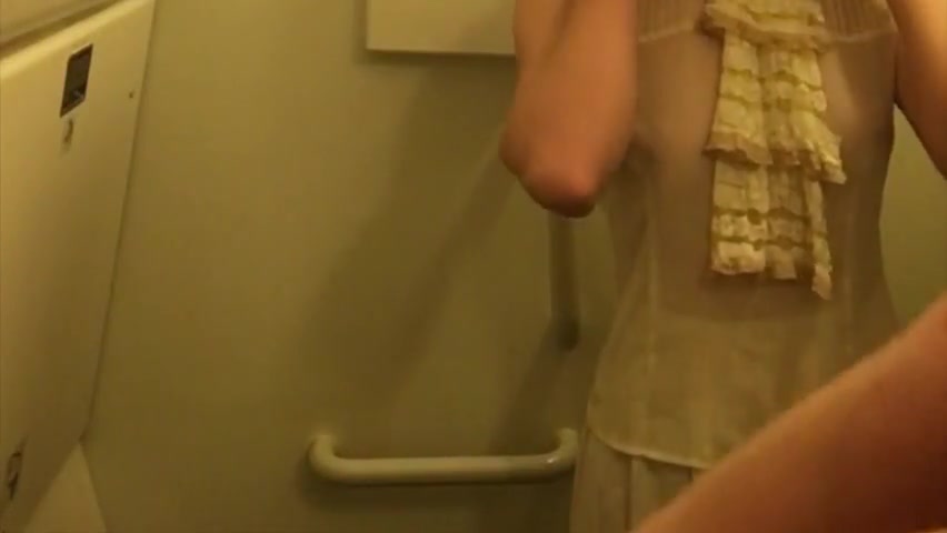 Click to play video Plane toilet weting