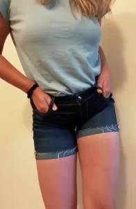 Click to play video Peeing in shorts desperate