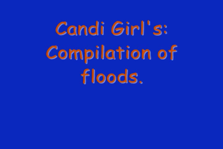Click to play video Ebony Candi girl peeing everywhere