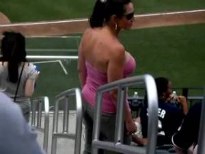 Click to play video Woman with huge Tits wets her pants at Citi Field - degOeKDjZGw