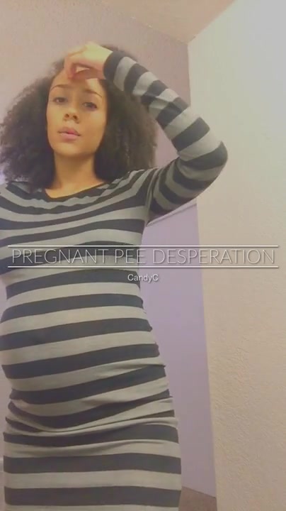 Click to play video Ariana Aimes - Pregnant Pee Desperation