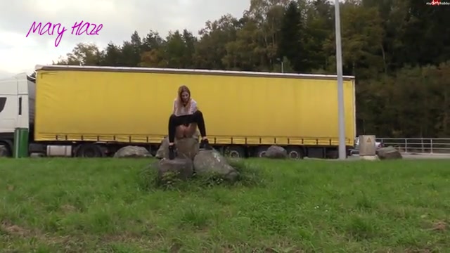 Click to play video Beautiful and sexy German girl urinating