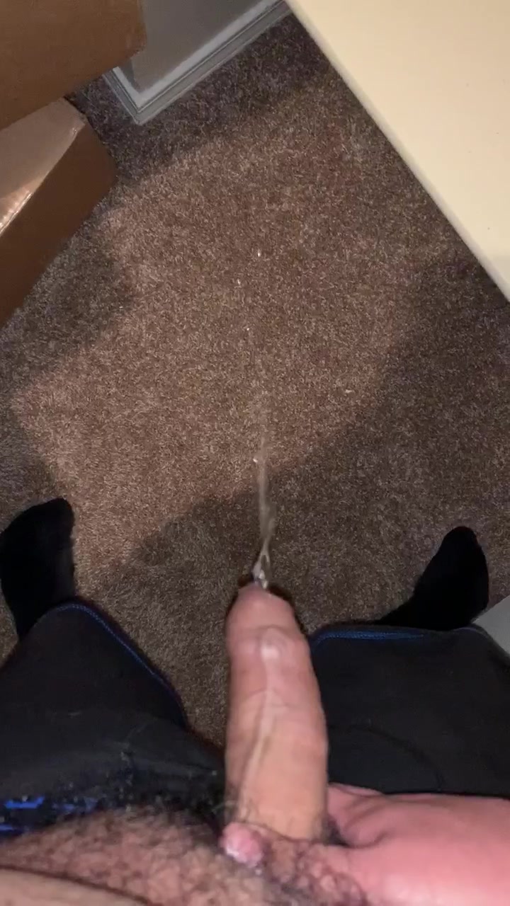 Click to play video Piss on carpet in my closet