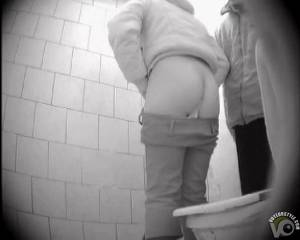 Click to play video Ukrainian couple pees together