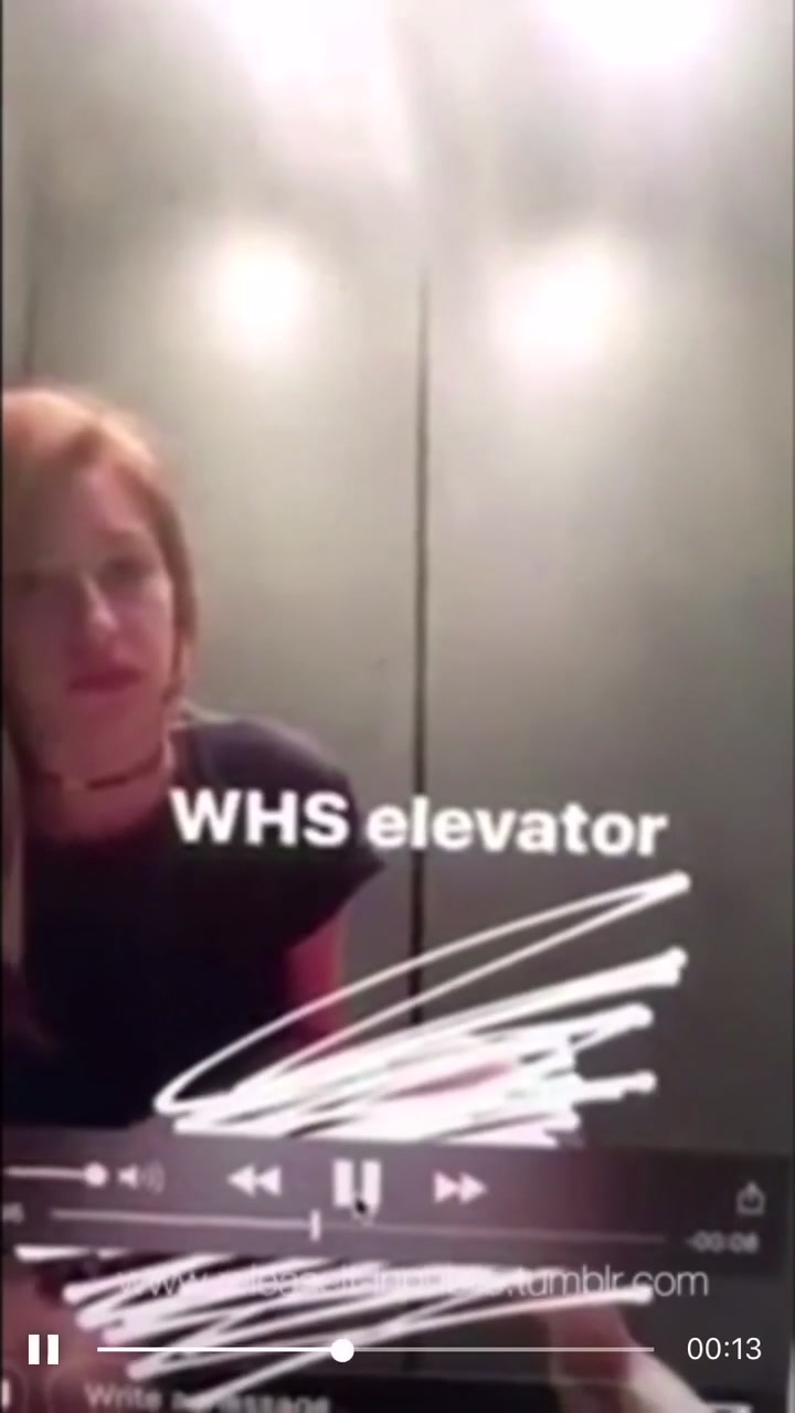 Click to play video Teen pisses in elevator