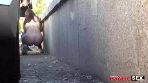 Click to play video Sexy candid girls pissing in the street