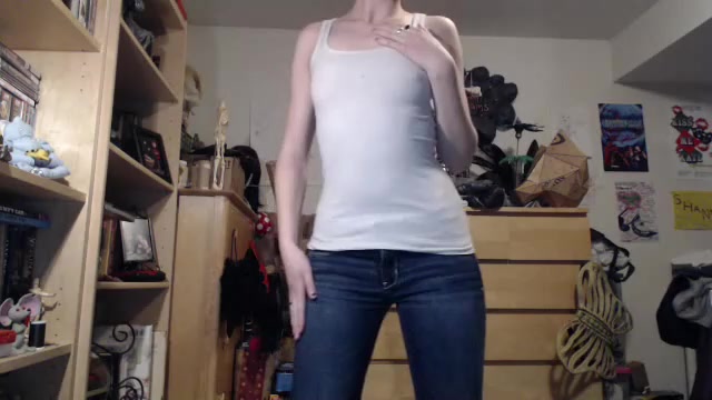 Click to play video Jeans and panties wetting